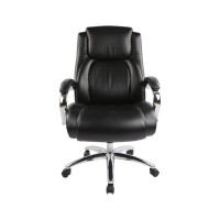 Кресло Easy Chair BNDpEChair-585 TR рециклированная кожа черный, хром 1044981