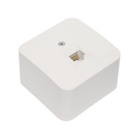 Компьютерная розетка Systeme Electric BLANCA О/У RJ45, категория 5E, МОЛОЧНЫЙ BLNIA045002