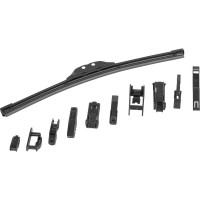Бескаркасная щетка стеклоочистителя Ganz 330mm (8 адаптеров) GIS01012
