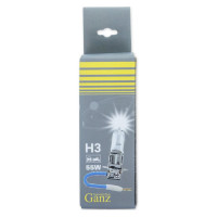 Лампа GANZ 12V H3 55W PK22s 1 шт. картон GIP06005