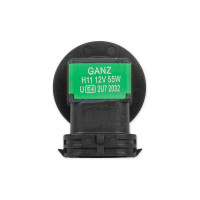 Лампа GANZ 12V H11 55W PGJ19-2 1 шт. картон GIP06019