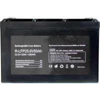 Батарея аккумуляторная 25.6v 50Ah/1h Ritar R-LFP25.6V50AH