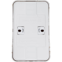 Розетка Systeme Electric Blanca о/у, двойная, без заземления, со шт., изол.пл., 16а, 250в, титан BLNRA001214