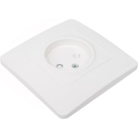 Розетка Systeme Electric Blanca с/у, без заземления, со шторками, 16а, 250в, молочный BLNRS000112