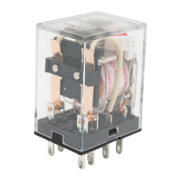 Промежуточное реле DEKraft 2-контактное, с led инд. 5а 24в ac пр-102 23854DEK