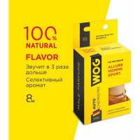 Автомобильный ароматизатор с креплением на зеркало WOG парфюмерная серия Allure Homme Sport 8 мл WGC1001