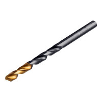 Сверло по металлу Golden Tip 4.8 мм, HSS-Tin, 10 шт, DIN 338 Denzel 717212