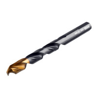 Сверло по металлу Golden Tip 12 мм, HSS-Tin, 6 шт, DIN 338 Denzel 717224
