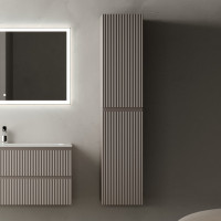 Подвесной шкаф-пенал Sancos Snob R Doha Soft, 350x350x1650 мм PSNR35SM