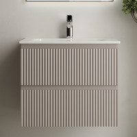 Подвесная тумба Sancos Snob R 590x445x500 мм, c двумя ящиками, оснащенными доводчиками, Doha Soft SNR60SM