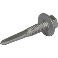 Саморез c усиленным сверлом и увеличенным буртом HARDWEX ТМ  HWX16-D15-ED-P18-5.5 х 32 мм. св.№6, RUSPERT 5190000240430