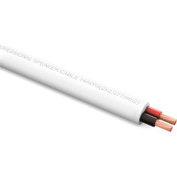Акустический кабель PROCAST cable SJW 14.OFC.2,077.10 14AWG 2x2,077mm2, PVC, белый, 10 м НФ-00002097