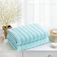 Набор махровых полотенец Verossa Stripe Нежно-голубой, 50x90 см, 70x140 см, 500 г/м2 746400