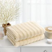 Махровое полотенце Verossa 50/90 Stripe Экрю, 500 г/м2 734485