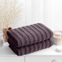 Махровое полотенце Verossa 50/90 Palermo Лилово-коричневое, 460 г/м2 740255