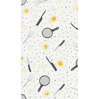 Вафельное полотенце Самойловский Текстиль 45/60 Посуда полотенца 780763