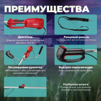 Электрический триммер WORTEX TE 4217-1 S 0318228