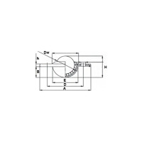 Шариковая опора ISKRA CY16B