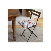 Сидушка на стул Доляна Новогоднее настроение 42x42x7 см, 100% хлопок, 164 г/м2 5135297