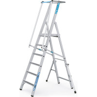 Стремянка с большой площадкой Zarges ZAP Safemaster S 6 ступеней 41676