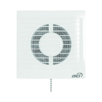 Вентилятор накладной ERA E D150 сетка обратный клапан тяговый выключатель E 150S C -02