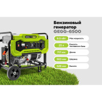 Бензиновый генератор Grizzly GEGG-6500