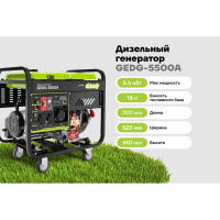 Дизельный генератор Grizzly GEDG-5500A