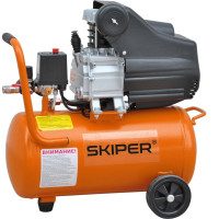 Воздушный компрессор SKIPER AR25A до 235 л/мин, 8 атм, 25 л, 230 В, 1.5 кВт 00-00011082