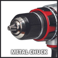 Дрель аккумуляторная Einhell PXC TP-CD 18/80 Li BL,18В,80Нм,500/1800/мин, патрон 13мм,без АКК и ЗУ 4514300