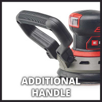 Шлифмашина эксцентриковая Einhell PXC TP-RS 18/32 Li BL, 18В, 125мм, 3.2мм, без АКК и ЗУ 4462020