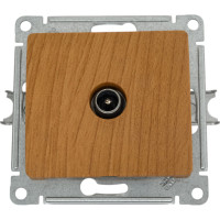 Оконечная розетка TV Systeme Electric GLOSSA 1DB, ДЕРЕВО ДУБ GSL000591