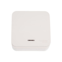 1-клавишный переключатель Systeme Electric BLANCA, О/У, cх.6, с подсветкой, 10А, 250B, молочный BLNVA106112