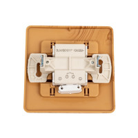1-клавишный выключатель Systeme Electric BLANCA, С/У, cх.1, с подсветкой, 10А, 250B, ясень BLNVS010115