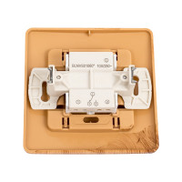 1-клавишный переключатель Systeme Electric BLANCA, С/У, cх.6, 10А, 250B, ясень BLNVS010605