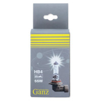 Лампа GANZ 12V HB4 55W P22d 1 шт. картон GIP06023