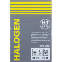 Лампа GANZ 24V H4 100/90W P43t 1 шт. картон GIP06012