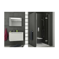 Душевая дверь поворотного типа Ravak SmartLine SMSD2-100 см A, правый, блестящий профиль, прозрачное стекло 0SLABA00Z1 00000028135
