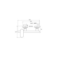 Смеситель для душа Ravak Chrome CR 032.00/150 X070043 00000031207
