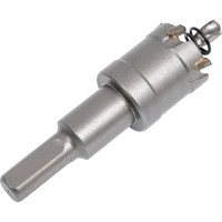 Коронка по металлу 24 мм с пластинами ВК8 WOLFSTAR cw00011