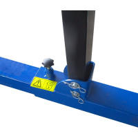 Тележка для перевозки грузовых колес AE&T 1200 кг T08120