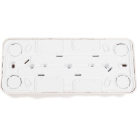 Розетка Systeme Electric Blanca о/у, 3-я без заземления, со шторками, изол.пл., 16а, 250в, молочный BLNRA001312