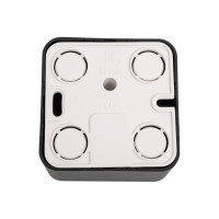 Двойная розетка: компьютерная rj45, кат.5e + телефонная rj11 Systeme Electric Blanca о/у, изол.пл.,антрацит BLNIA045116