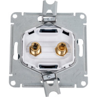 Двойная аудиорозетка Systeme Electric Atlasdesign, изумруд ATN000887