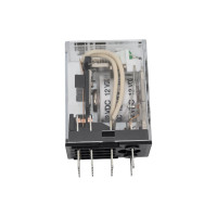 Промежуточное реле DEKraft 4 контакта, с led индикацией, 3а, 12в dc, пр-102 23802DEK