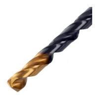 Сверло по металлу Golden Tip 5.5 мм, HSS-Tin, 10 шт, DIN 338 Denzel 717214