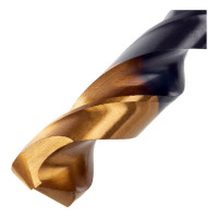 Сверло по металлу Golden Tip 12 мм, HSS-Tin, 6 шт, DIN 338 Denzel 717224