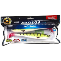 Виброхвосты Lucky John LJ 3D Series BASARA SOFT SWIM 7.5in, 19,05/PG10, 2шт 140417-PG10