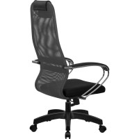 Кресло МЕТТА su-b-8, подлокотники 131, основание 001, темно-серый z312462005