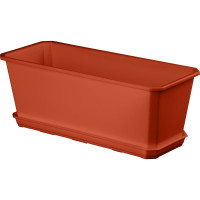 Балконный ящик Idiland Basil 40 см, терракотовый 221600632/01