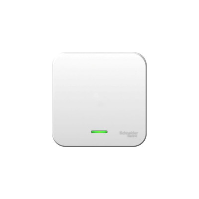 Systeme Electric ( Schneider Electric) BLANCA О/У 1-клавишный ВЫКЛЮЧАТЕЛЬ с подсветкой, 6А, 250В, БЕЛЫЙ BLNVA061101